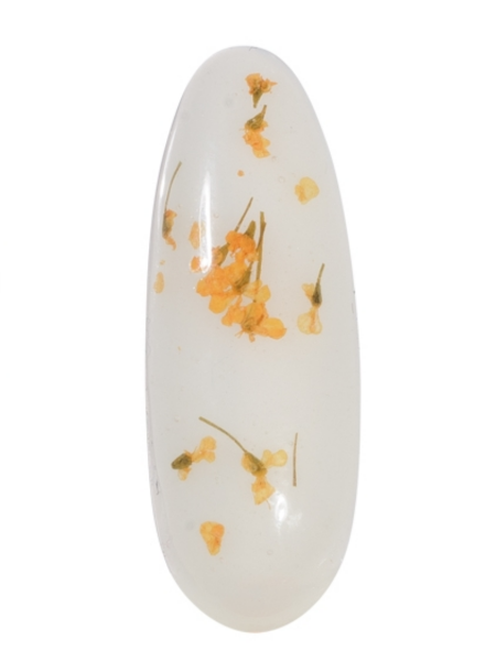 Гель-лак для ногтей с оранжевыми сухоцветами Dry Flowers Sofiprofi Dry Flowers, 5 мл